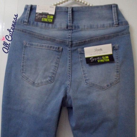 ROYALTY FOR ME Denim High Rise Skinny Jeans Size 6 - Picture 9 of 9